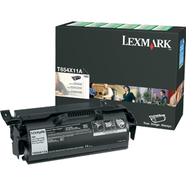 Toner imprimanta Lexmark T654X11E Black Return