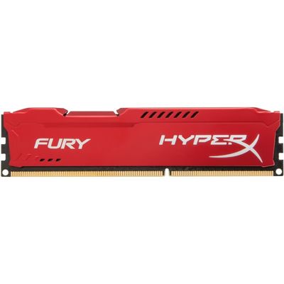 HyperX Fury Red 8GB DDR3 1600 MHz CL10 Dual Channel Kit