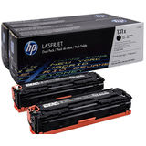 HP 131x Black Dual Pack