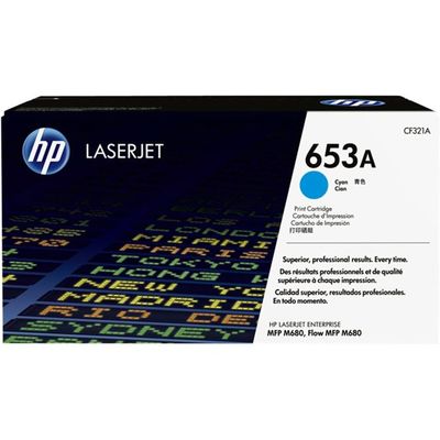 Toner imprimanta HP CYAN NR.653A CF321A 16K ORIGINAL LASERJET M680