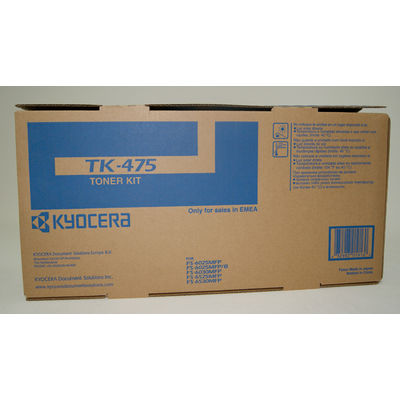 Toner imprimanta TK-475 15K ORIGINAL KYOCERA FS-6025MFP