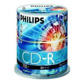 Philips CD-R 700MB-80min (100 buc. Spindle, 52x) 