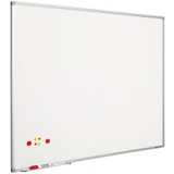 Smit Visual Supplies Tabla alba magnetica 120 x 150 cm, profil aluminiu SL, SMIT