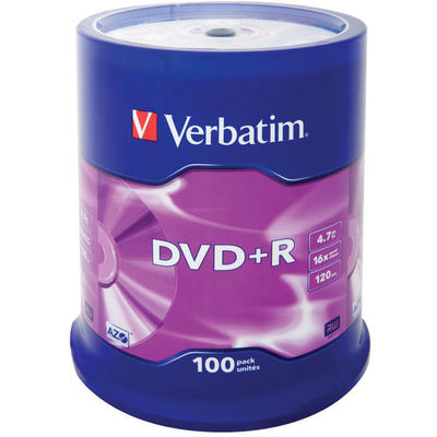 DVD+R 4.7GB 16x Matt Spindle 100 buc.