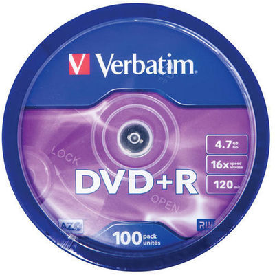 DVD+R 4.7GB 16x Matt Spindle 100 buc.