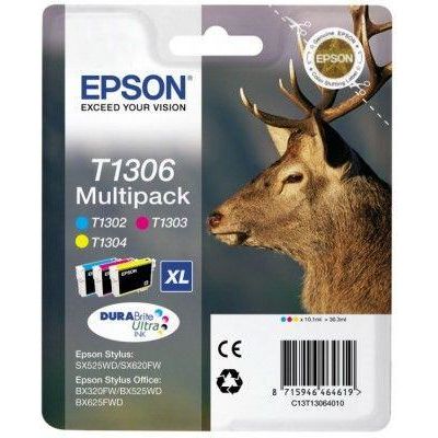 Cartus Imprimanta Epson MULTIPACK CMY C13T13064010 30,3ML ORIGINAL STYLUS SX525WD