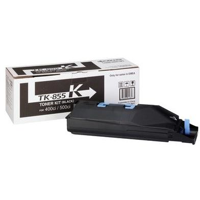 Toner imprimanta KYOCERA BLACK TK-855K 25K ORIGINAL TASKALFA 400CI