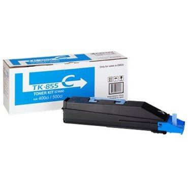 Toner imprimanta KYOCERA CYAN TK-855C 18K ORIGINAL TASKALFA 400CI