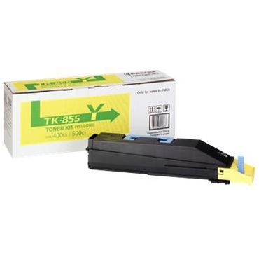 Toner imprimanta YELLOW TK-855Y 18K ORIGINAL KYOCERA TASKALFA 400CI