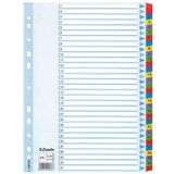 Esselte Separatoare cu index color laminat Esselte, 1-31 - Pret/set