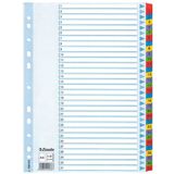 Esselte Separatoare cu index color laminat Esselte, 1-31 - Pret/set