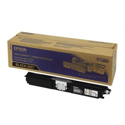 Toner imprimanta BLACK C13S050557 2,7K ORIGINAL EPSON ACULASER C1600