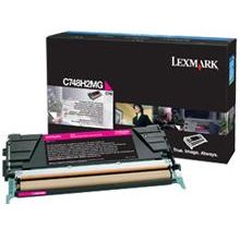 Toner imprimanta Lexmark MAGENTA C748H2MG 10K ORIGINAL C748DE