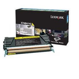 Toner imprimanta Lexmark RETURN YELLOW X748H1YG 10K ORIGINAL X748DE