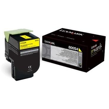 Toner imprimanta Lexmark YELLOW NR.800S4 80C0S40 2K ORIGINAL CX310N