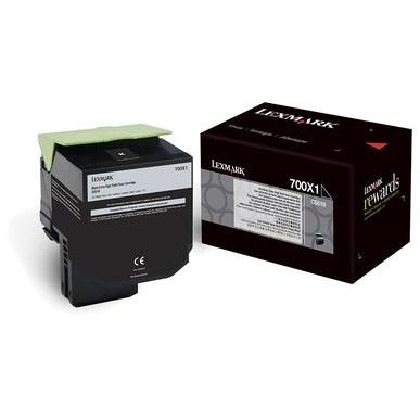 Toner imprimanta BLACK NR.700X1 70C0X10 8K ORIGINAL LEXMARK CS510DE