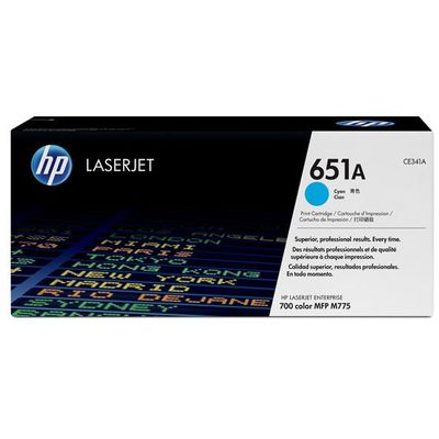 Toner imprimanta HP 651A Cyan