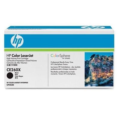 Toner imprimanta BLACK NR.649X CE260X 17K ORIGINAL HP LASERJET CP4525N