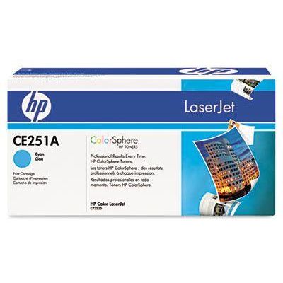 Toner imprimanta CYAN NR.504A CE251A 7K ORIGINAL HP LASERJET CP3525N