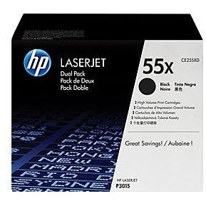 Toner imprimanta HP 55X Black Twin-Pack