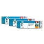 Cartus Imprimanta HP TRIPACK CYAN NR.91 C9483A 3X775ML ORIGINAL , DESIGNJET Z6100