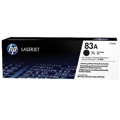 Toner imprimanta HP 83A black