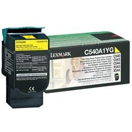 Toner imprimanta Lexmark YELLOW RETURN C540A1YG 1K ORIGINAL C540N