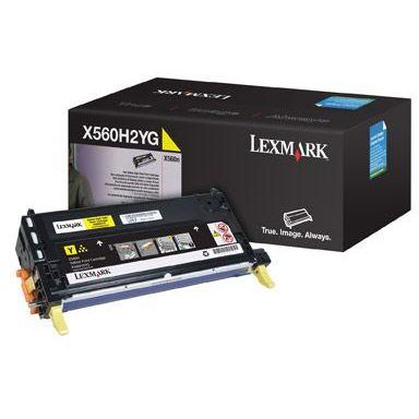 Toner imprimanta Lexmark YELLOW X560H2YG 10K ORIGINAL X560N