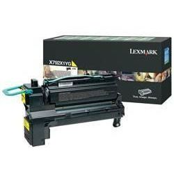 Toner imprimanta YELLOW X792X2YG 20K ORIGINAL LEXMARK X792DE