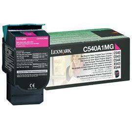 Toner imprimanta Lexmark MAGENTA RETURN C540A1MG 1K ORIGINAL C540N