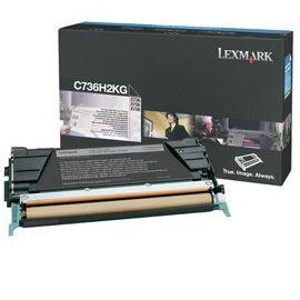 Toner imprimanta BLACK C736H2KG 12K ORIGINAL LEXMARK C736N