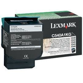 Toner imprimanta Lexmark BLACK RETURN C540A1KG 1K ORIGINAL C540N