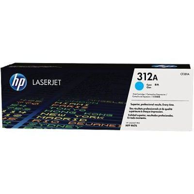 Toner imprimanta HP CYAN NR.312A CF381A 2,7K SN ORIGINAL LASERJET PRO M476NW