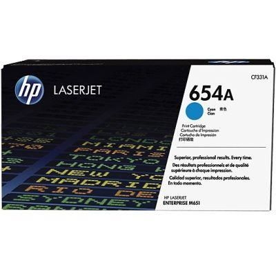 Toner imprimanta HP CYAN NR.654A CF331A 15K ORIGINAL LASERJET M651