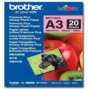 Hartie Foto Brother Premium Plus Glossy Photo A3 20 coli