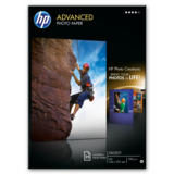 HP Advanced Glossy Photo 13x18 cm (5x7 inch) 25 coli