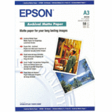 Epson Hartie Archival Matte A3 50 coli