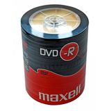 Maxell DVD-R 4.7GB 16x 100buc Maxell (DVD-R-4.7GB-16X-SHR100-MXL)
