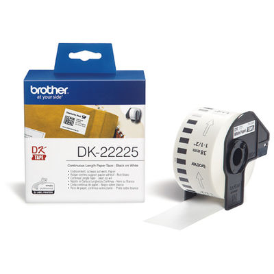 Brother DK22225 Banda continua de hartie 38 mm x 30, 48 m