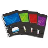Aurora Caiet cu spirala, A6, 50 file - 90g/mp, coperti carton lucios, Aurora Mano - matematica