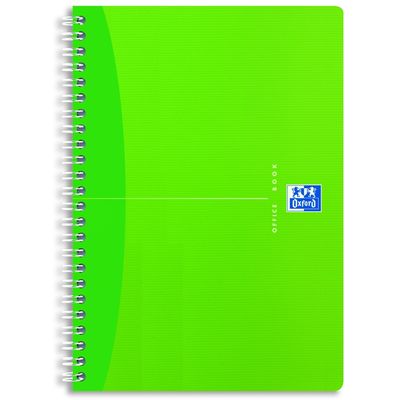Caiet A5, spirala dubla, 90 file - 90g/mp, coperta PP, Oxford MyColours - dictando