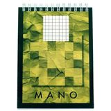 Aurora Blocnotes cu spirala, A5, 80 file - 90g/mp, microperforatii, Aurora Mano - matematica