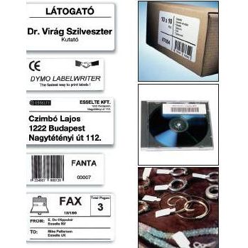 Etichete dymo  hartie alba (89 x 36 mm) 260 buc/rola, 2 role/cutie