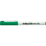 Artline Liner Artline 210, varf fetru 0.6mm - verde