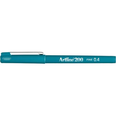 Liner Artline 200, varf fetru 0.4mm - verde inchis