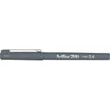 Artline Liner Artline 200, varf fetru 0.4mm - gri
