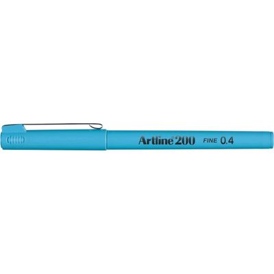 Liner Artline 200, varf fetru 0.4mm - albastru pastel