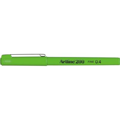 Liner Artline 200, varf fetru 0.4mm - vernil