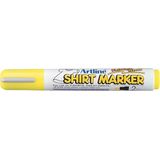 Artline T-Shirt marker Artline, corp plastic, varf rotund 2.0mm - galben fluorescent