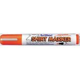 Artline T-Shirt marker Artline, corp plastic, varf rotund 2.0mm - portocaliu